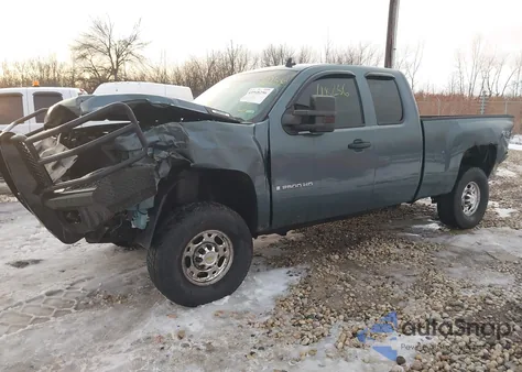 2008 Chevrolet Silverado 2500Hd Lt1 z USA, uszkodzony, nr VIN 1GCHK29KX8E205515